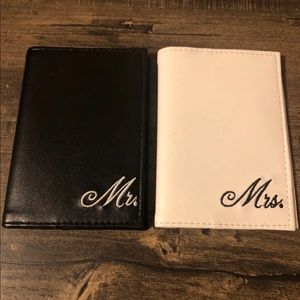 Mr. & Mrs. passport cover